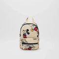 Mochila feminina de Mickey Mouse Disney-Mickey Mouse, bolsa escolar Minnie Canvas, grande capacidade, meninas, moda