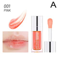 Clear Crystal Jelly Lip Gloss, óleo hidratante, não pegajoso Plumping, batom sexy, maquiagem ferramenta de cuidados, nova moda